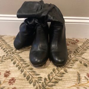 Via spiga tall black boots